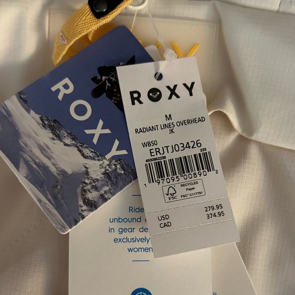 Roxy Radiant Lines Overhead Snow Jacket - Picture 15 of 16